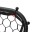 Bild 6 vidaXL Fußball-Rebounder Verstellbar Schwarz 84x73x60-80 cm Stahl