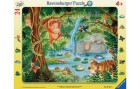 Ravensburger Puzzle Dschungelbewohner, Motiv: Landschaft / Natur