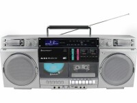 soundmaster DAB+ Radio SCD1980SI Silber, Radio Tuner: FM, AM