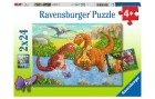 Ravensburger Puzzle Spielende Dinos, Motiv: Tiere, Altersempfehlung ab