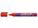 edding Permanent-Marker 30 Rot, Strichstärke: Keine Angabe