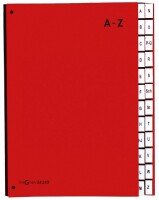 PAGNA     PAGNA Pultordner Color A4 24249-01 rot, A-Z, Kein
