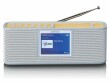 Lenco DAB+ Radio LEN PDR-046 Bambus/Weiss, Radio Tuner: FM