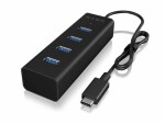 RaidSonic ICY BOX USB-Hub IB-HUB1409-C3, Stromversorgung: USB, Anzahl