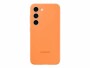 Samsung Back Cover Silicone Galaxy S23 Orange, Fallsicher: Nein