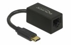 DeLock Netzwerk-Adapter 1 Gbps USB Typ-C, Schnittstellen: RJ-45