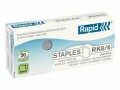 Rapid Heftklammer Rapid RK8 (B8), 5000 Stück, Verpackungseinheit