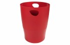 Biella Papierkorb ECO 15 l, Rot, Fassungsvermögen: 15 l