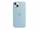 Apple iPhone 15 Plus Sil Case MagS Blue, APPLE