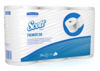 SCOTT     SCOTT Toilettenpapier weiss 18518 350 Blatt, 3-lagig 6