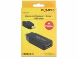 DeLock Adapter Mini-Displayport ? HDMI passiv, 4K, schwarz