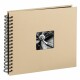 HAMA      Spiralalbum Fine Art - 113681    280x240mm, taupe      25 Blatt