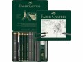 Faber-Castell Graphitstift Faber-Castell PITT 19er Metalletui