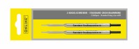 ONLINE    ONLINE Kugelschreiber-Minen M 40004/3 schwarz 2 Stück