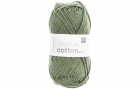 Rico Design Wolle Creative Cotton Aran 50 g, Efeu, Packungsgrösse
