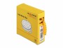DeLock Kabelkennzeichnung Nr: 1, gelb, 500 Stück, Produkttyp