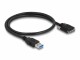 Image 2 DeLock USB 3.0-Kabel USB A - Micro-USB B 0.5