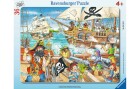 Ravensburger Puzzle Angriff der Piraten, Motiv: Märchen / Fantasy