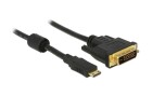 DeLock Kabel Mini-HDMI (HDMI-C) - DVI-D, 2 m, Kabeltyp