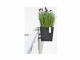 Ecopots Pflanzentopf Hanging Bruges 55 Dunkelgrau, Volumen: 14.2 l