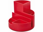 Maul Stiftehalter Rundbox Eco Rot, Material: Kunststoff