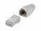 Bild 3 Wirewin Stecker RJ45 Cat.6 100 Stück, geschirmt, Grau