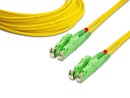 Lightwin LWL-Patchkabel E2000/APC-E2000/APC, Singlemode, Duplex, 20m