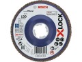 Bosch Professional Fächerschleifscheibe X-LOCK Best for Metal K120, 125 mm