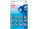 Prym Druckknöpfe Ø 11 mm, Silber, 12 Stück