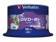 Verbatim DVD+R 4.7 GB, Spindel (50 Stück), Medientyp: DVD+R