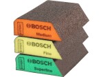 Bosch Professional Unischleifblock Expert S470, 3-teilig, 69 x 97 x