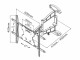 Bild 2 NEOMOUNTS Wandhalterung LED-W500 Schwarz, Eigenschaften: Fix