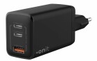 onit USB-Wandladegerät Trial QC4+ 45 W GaN Schwarz, Ladeport