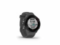 GARMIN Sportuhr Forerunner 55 Grau/Schwarz, Touchscreen: Nein