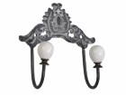 Chic Antique Wandhaken Antique mit 2 Haken Grau, Eigenschaften: Keine