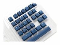 Ducky Rubber Keycap Set Blau, Grundfarbe: Blau