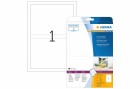 HERMA DVD-Einleger 5037 Weiss, 25 Etiketten, Produkttyp