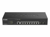 D-Link PoE+ Switch DGS-2000-10P 10 Port, SFP Anschlüsse: 2