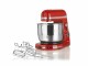 GOURMETmaxx Küchenmaschine 250W, rot inkl. 3 l Rührschüssel