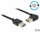 DeLock Easy-USB2.0 Kabel, A-A,(M-M),3m,gew., Typ