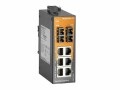 Weidmüller Netzwerk Switch 6xRJ45 2xSC IP30, unmanaged, Fast Ethernet