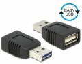 DeLock USB 2.0 Adapter Easy USB-A Stecker - USB-A