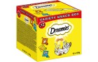 Dreamies Katzen-Snack Varietätenbox, 12 x 60 g, Snackart: Biscuits