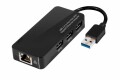 Club3D SenseVision USB 3.0 3-Port Hub with Gigabit Ethernet