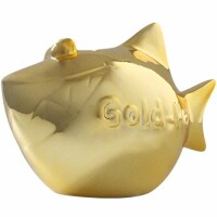 Sparschwein "Gold Hai"