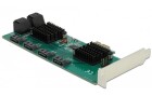 DeLock PCI-Express-Karte 8 Port SATA, Datenanschluss Seite B