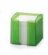DURABLE   Zettelbox Trend        10x10cm - 170168201 grün-transp.