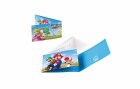 Amscan Einladungskarte Super Mario 8 Stück, Papierformat: 14 x