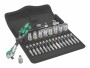 Wera Ratschen-Set 8100 SA 9 Zyklop Speed 1/4" 28-teilig