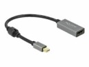 DeLock Adapter aktiv, 4K/60Hz, HDR Mini-DisplayPort - HDMI